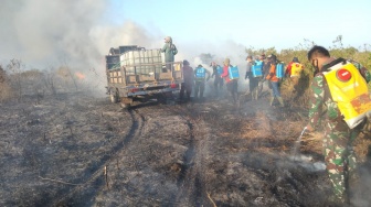 Kebakaran Hutan TNWK, Api Baru Bisa Dipadamkan Setelah 24 Jam