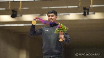 Profil Muhammad Sejahtera Dwi Putra, Penyumbang Medali Emas Pertama Indonesia di Asian Games 2022