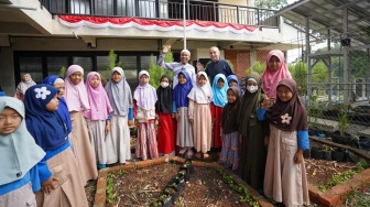 Haus! Salurkan Donasi Rp549 Juta untuk Pembangunan Sekolah Alam di Bogor