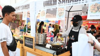 Relawan SandiUno Bantu Akses Pemasaran Produk UMKM Gowa Lewat Gowa Lokal Market