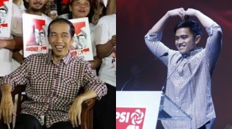 Adu Gaya Penampilan Jokowi dan Kaesang Pangarep Pakai Kemeja Kotak-Kotak, Lebih Keren Siapa?