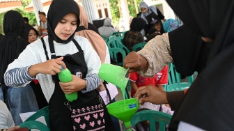 Gelorakan Semangat Wirausaha di Jombang Lewat Pelatihan Sabun Cuci Piring, Sahabat Sandi Uno Buka Peluang Usaha Baru