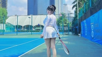 Potret Seksi Cupi Cupita Lagi Olahraga Sebelum Kena Kasus Judi Online, Main Tenis Juga?