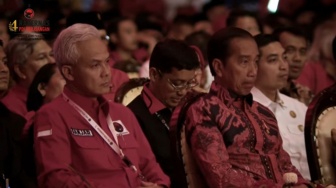 Jokowi Anggukan Kepala Saat Megawati Tegaskan Bahwa PDIP Bangun Masa Depan Pangan, Bukan karena Momen Pemilu