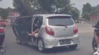 Heboh Video Perempuan Dipaksa Masuk Mobil di Padang, Polisi Turun Tangan