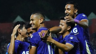 Hasil Persik Kediri vs Bhayangkara FC: Brace Mohammad Khanafi Bawa Macan Putih Menang 2-0