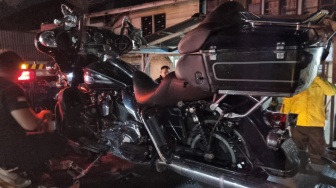 Pengendara Harley Davidson Tewas Usai Terjatuh di Jalan Medan-Tarutung, Polisi Bilang Begini