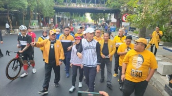 Ganjar Pranowo dan OSO Sapa Warga Surabaya: Pemimpin Harus Sehat
