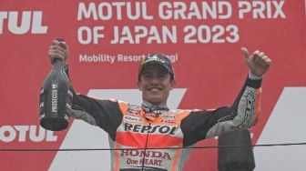 Raih Podium di MotoGP Jepang Bikin Marc Marquez Makin Percaya Diri