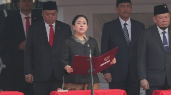 Baca Ikrar Kesaktian Pancasila, Ketua DPR Tegaskan Pancasila Bintang Penuntun Pemersatu Rakyat Indonesia