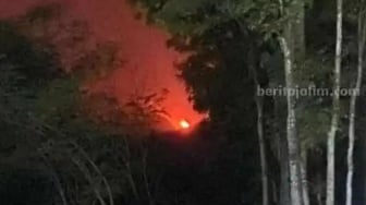 Sempat Padam, Kebakaran Lereng Gunung Argopuro Membesar Lagi Pagi Hari