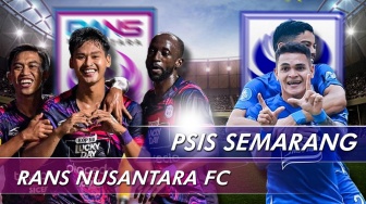 Prediksi RANS Nusantara FC vs PSIS Semarang, BRI Liga 1 Hari Ini: Head to head, Susunan Pemain, Skor dan Live Streaming