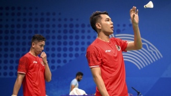 Terhenti di Perempat Final Asian Games 2022, Fajar/Rian Akui Kurang Tampil Lepas Hadapi Lee/Wang