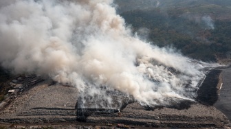 TPA Jatibarang Kembali Terbakar