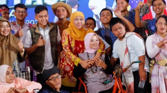 Penyandang Disabilitas di Jatim Dapat Pelatihan Entrepreneurship, Gubernur Khofifah: Agar Berdaya dan Mandiri