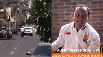 Kampanye Caleg PKS Bikin Ngakak, Ikuti Trend Kecelakaan sampai Gelinding-gelinding