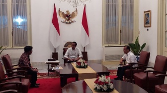 Satu Jam Pertemuan Jokowi Dan Syahrul Yasin Limpo: Sampaikan 71 Penghargaan, Termasuk Dari KPK