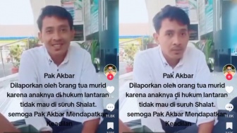 Profil Pak Akbar, Guru PAI Dipolisikan Imbas Hukum Murid Tak Mau Sholat Jamaah