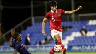 Hokky Caraka Borong Dua Gol, Timnas Indonesia Hajar Brunei Darussalam 3-0 di Babak Pertama