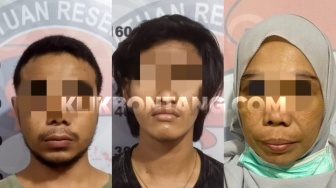 Tante dan Ponakan di Bontang Kompak Edarkan Sabu