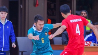 Sempat Tertinggal, Laga Timnas Futsal Indonesia vs. Afganistan Berakhir Imbang