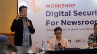 Pentingnya USAGM Workshop Digital Security for Newsroom Dikupas di Pre Event Local Media Summit 2023