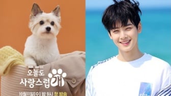 Bintangi A Good Day to Be a Dog, Cha Eun Woo Ungkap Pengalaman Cium Anjing