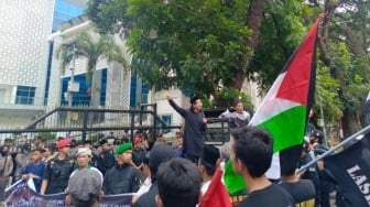 Kutuk Israel Bombardir Palestina, Ratusan Umat Islam Medan Desak Pemerintah Turun Tangan