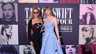 Hadiri Premiere Film The Eras Tour, Taylor Swift Beri Pesan untuk Beyonce