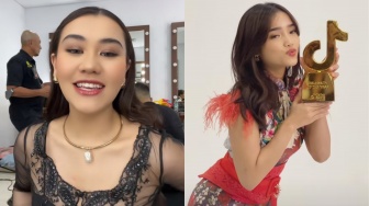 Aaliyah Massaid Disebut Keluarkan Ekspresi Lip Compression Smile Saat Fuji Menang di TikTok Awards, Apa Artinya?