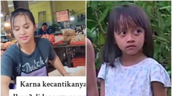 Viral Video Diduga 'Agil' Keluarga Cemara Kini Berjualan Ikan di Pasar, Parasnya Jadi Sorotan