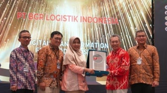 BGR Logistik Indonesia Raih Digital Technology Development in Integrated Logistics & Supply Chain of The Year 2023