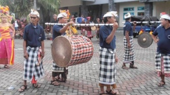 Bunyi Menggelegar Tambur, Dulu Pertanda Dimulainya Perang di Karangasem