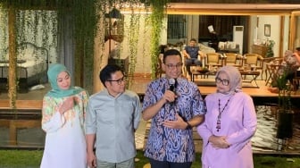 Dinner Bareng Keluarga Cak Imin, Anies Sindir Capres yang Belum Punya Pasangan