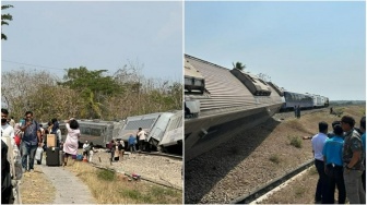 Kereta Argo Semeru Anjlok di Kulon Progo, Perjalanan KA Lain Terkena Dampaknya