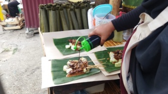 Sate Pro Rakyat di Kota Jambi, Harga Rp 5000-an Bikin Ketagihan