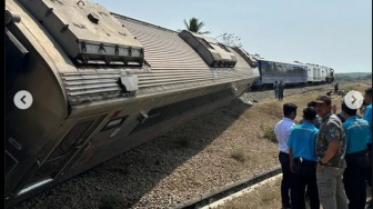 Kereta Argo Semeru Anjlok, KAI: Kami Minta Maaf