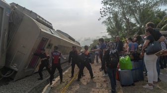 Cerita Andi Ketika Gerbong Kereta Argo Semeru Anjlok hingga Kesenggol Argo Wilis: Kereta Sempat Ngerem Dulu