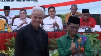 Resmi Jadi Cawapres, Mahfud Md: Mas Ganjar Berani Perbaiki Yang Bengkok-bengkok