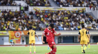 Borong Dua Gol saat Timnas Indonesia Lumat Brunei Darussalam, Hokky Caraka Beri Pesan Menyentuh Buat Shin Tae-yong