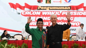 LIVE STREAMING: Beda dengan Anies-Cak Imin, Begini Suasana di KPU Jelang Ganjar-Mahfud Daftar Capres-Cawapres