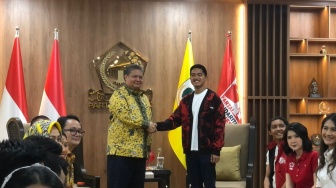 Sayup-sayup di Tengah Pertemuan Kaesang dan Airlangga, Golkar: PSI Sudah Gabung KIM