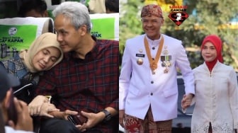 Jadi Capres, Ganjar Pranowo Ungkap Love Language ke Istri: Sering Peluk Cium