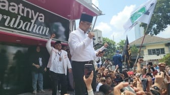 Sindiran Telak Anies saat Orasi di Depan KPU: Mohon Maaf Kecewakan Mereka yang Duga Kami Tak Bisa Mendaftar!