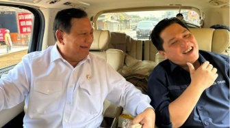 Prabowo Akhirnya Pilih Gibran Jadi Cawapresnya, Gimana Perasaan Erick Thohir, Ya?