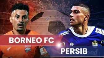 Prediksi Borneo FC vs Persib Bandung, BRI Liga 1 Malam Ini: Head to Head, Susunan Pemain, Skor dan Live Streaming