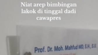 Dosennya Jadi Cawapres, Mahasiswa UII: Niat Mau Bimbingan Kok Ditinggal