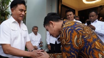 Diusung Golkar Jadi Cawapres Prabowo, Gibran Temui Yusril Di Kebayoran