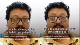 Viral TikToker Bangmorteza Minta Maaf Usai Diduga Hina Agama Kristen: Cuma Jokes Aja