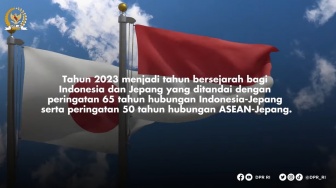 67 Tahun Hubungan Indonesia-Jepang, DPR Terus Upayakan Hubungan yang Semakin Baik dan Kuat